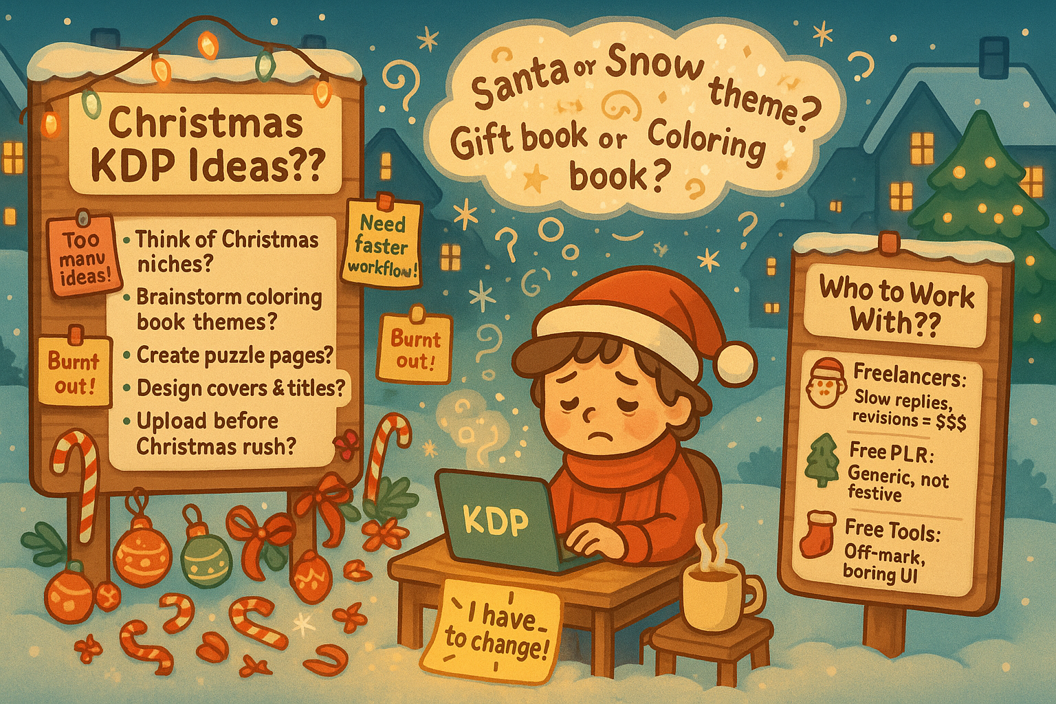 Christmas Authors Dilemma Solved