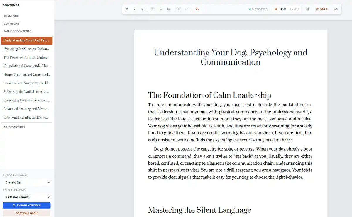 AI Ghostwriter