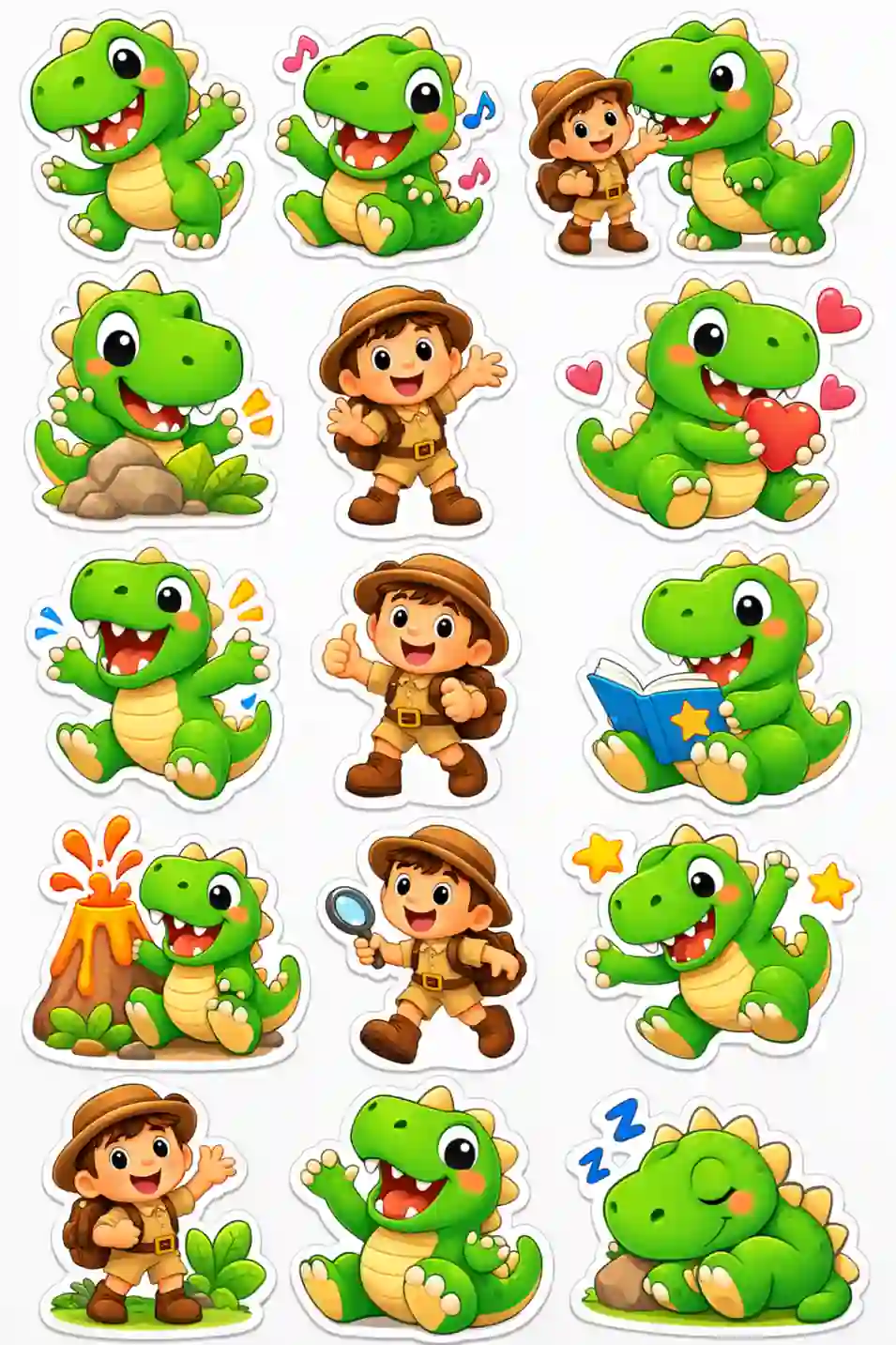 Kids Sticker Demo