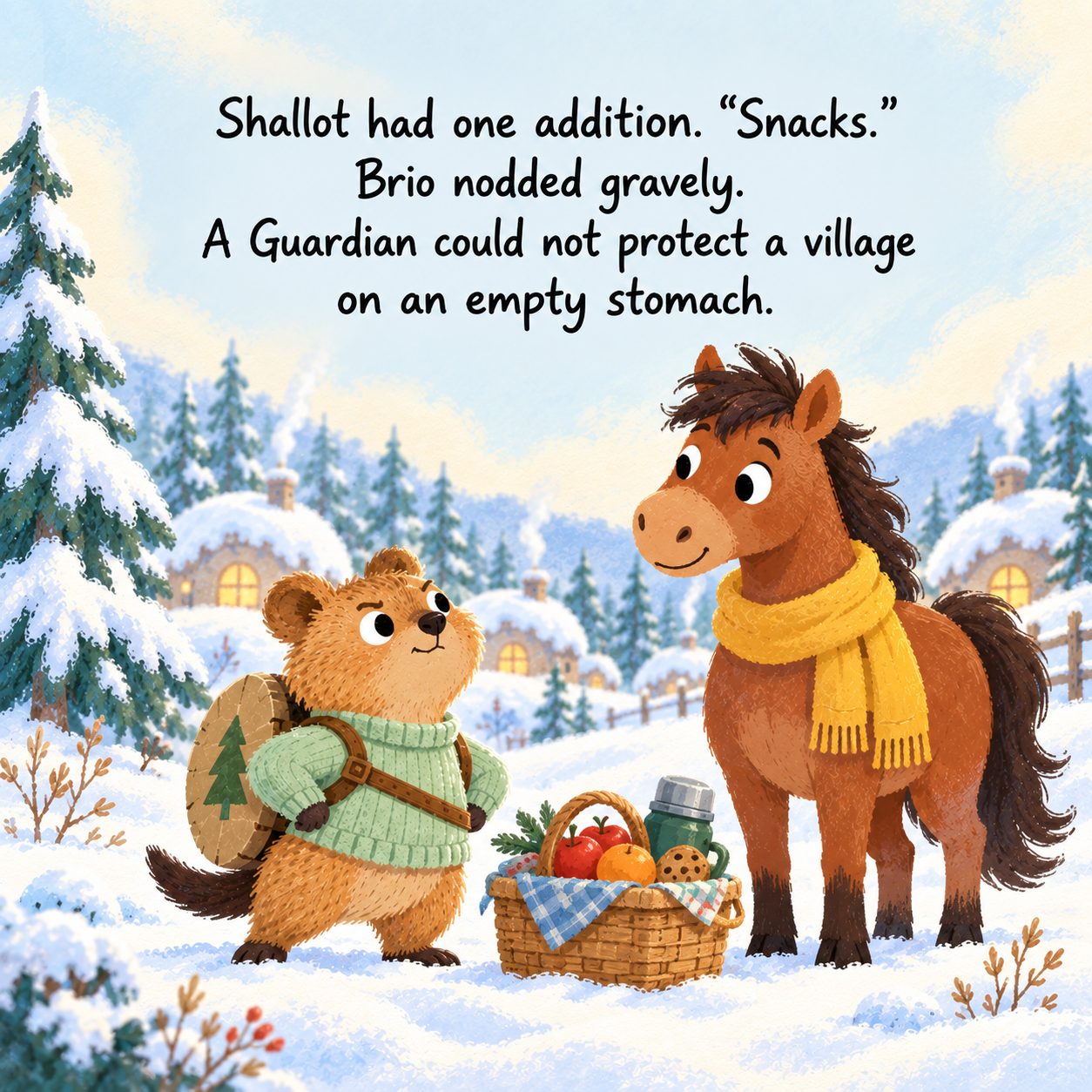 Little Discovery interior page with speech bubble